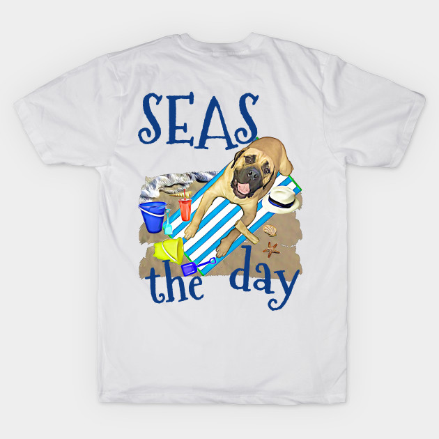 Seas Bullmastiff by Witty Things Designs